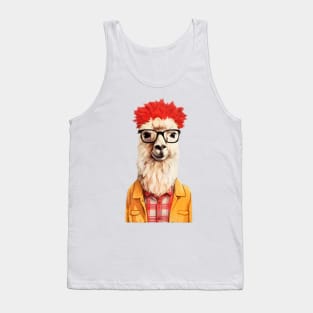 Lama hipster #lama Tank Top